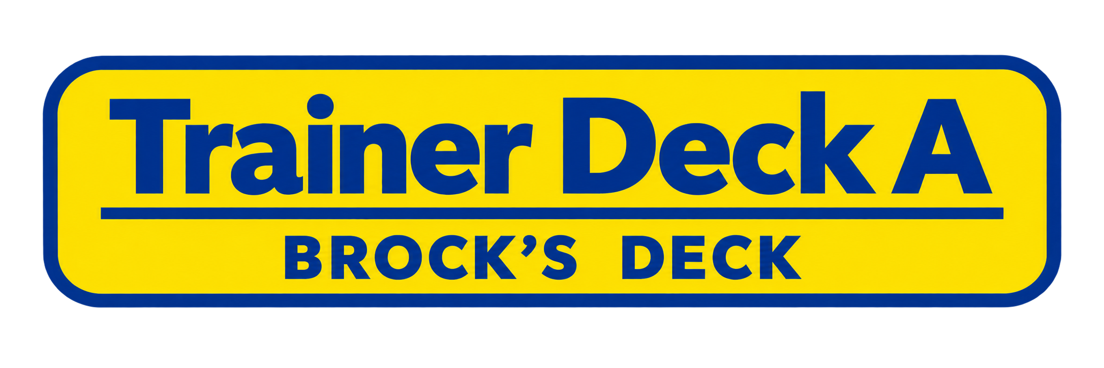 TRAINER DECK A